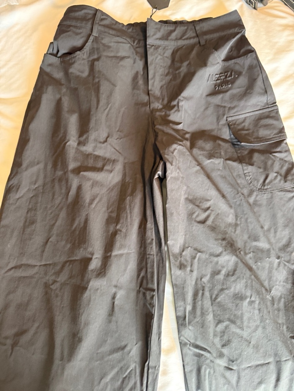 ❌❌SOLD Aleeza Paris M Black Pull-On Pants NWT these fit very small for M - Picture 4 of 7